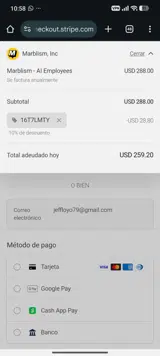 16T7LMTY coupon verification screenshot