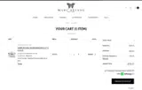 THANKS15 coupon verification screenshot