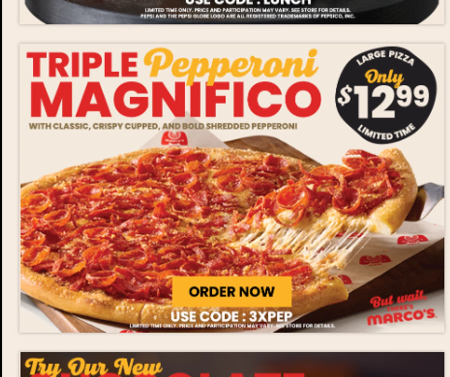 Marco's Pizza Coupon Codes (5 Verified) - w/Code Apr 2025