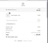 THANKYOU20 coupon verification screenshot