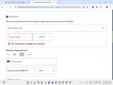 LATITUDE coupon verification screenshot
