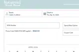 FAMILYESCAPE coupon verification screenshot