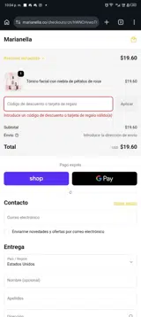 SMELL40 coupon verification screenshot