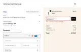 Marie Veronique coupon verification screenshot
