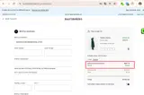 WELCOME10 coupon verification screenshot