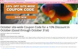 OCT10 coupon verification screenshot