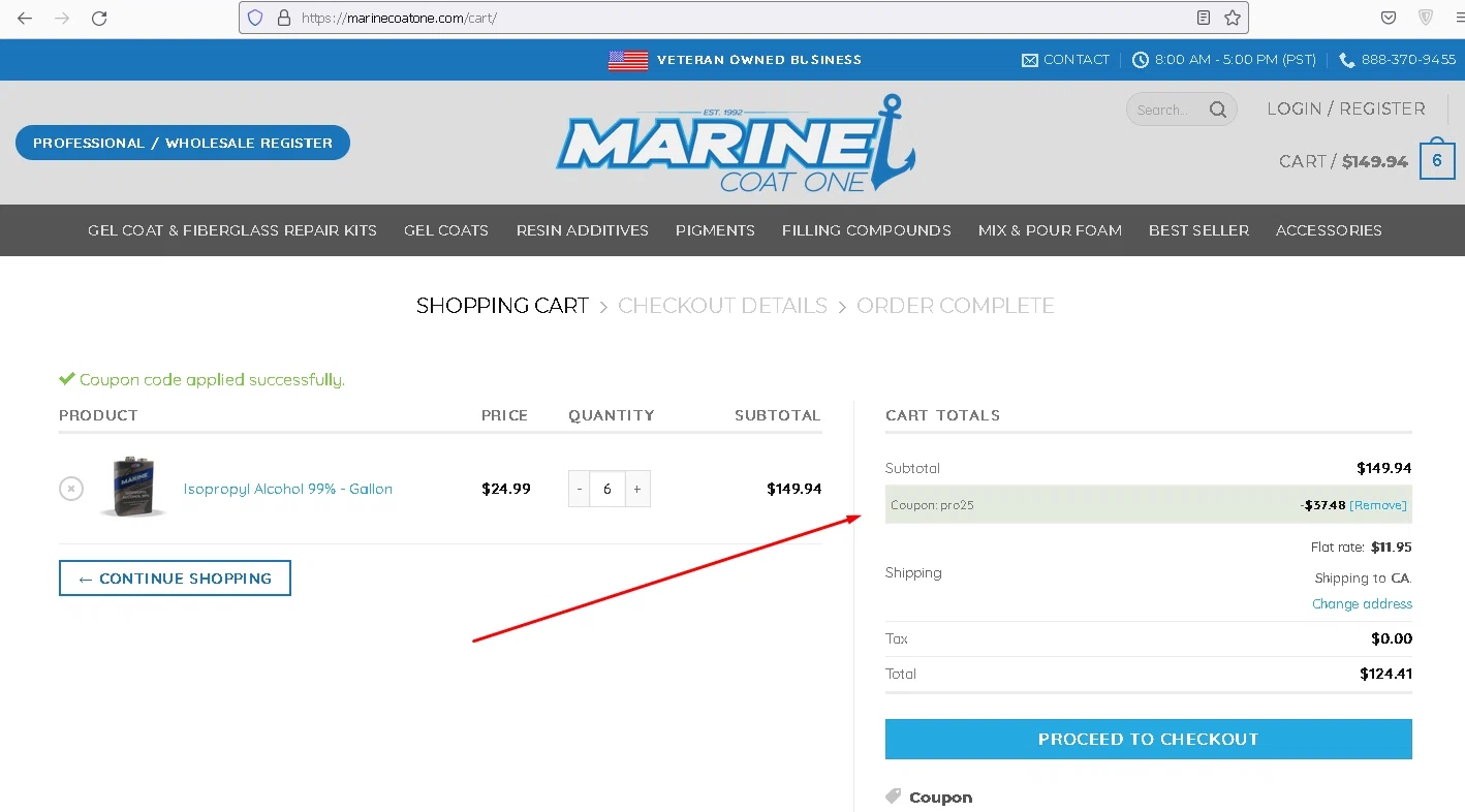 how to use Marine Outlet coupons