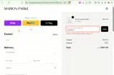 Marion Parke coupon verification screenshot