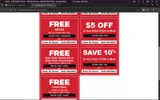 pasta coupon verification screenshot