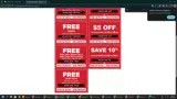 ten coupon verification screenshot
