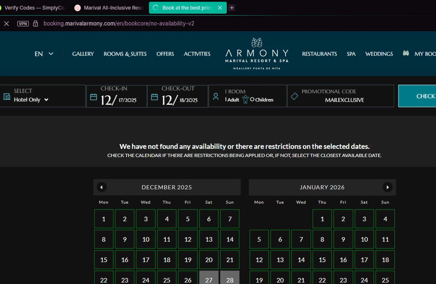 Marival promo code screenshot showing code MAILEXCLUSIVE applied at Marival checkout page. Uploaded by SimplyCodes community member chepipi on Oct 3, 2025