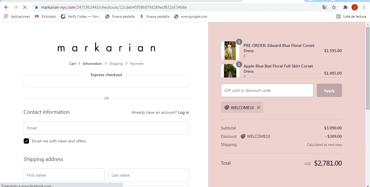 how to use Markarian coupons