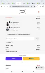 CHRIS10 coupon verification screenshot