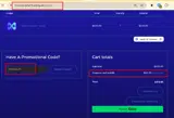 MCFrank20 coupon verification screenshot
