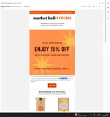 FALLPANTRY coupon verification screenshot