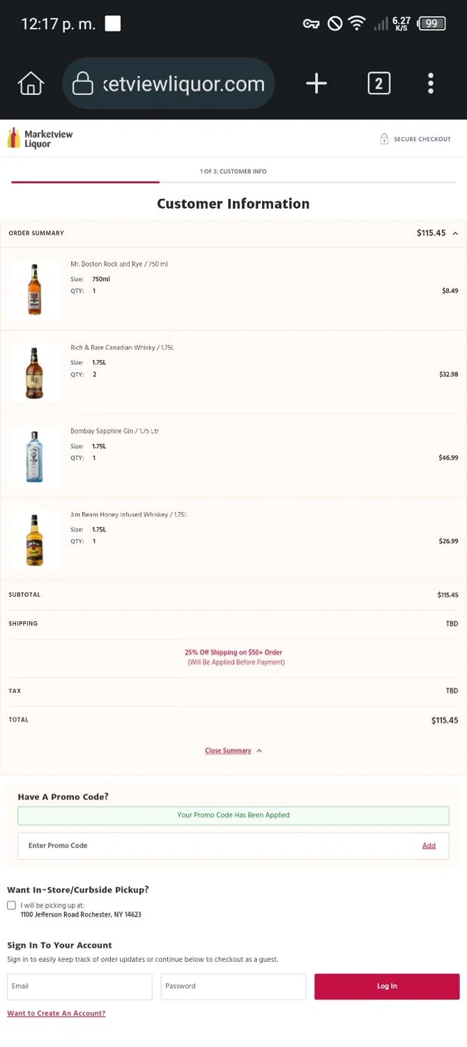 Marketview Liquor Promo Codes 25 Off November 2024