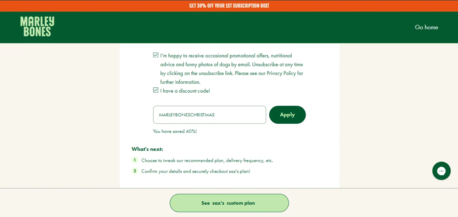 Marleybones promo code screenshot showing code MARLEYBONESCHRISTMAS applied at Marleybones checkout page. Uploaded by SimplyCodes community member juanisaac on Dec 22, 2025