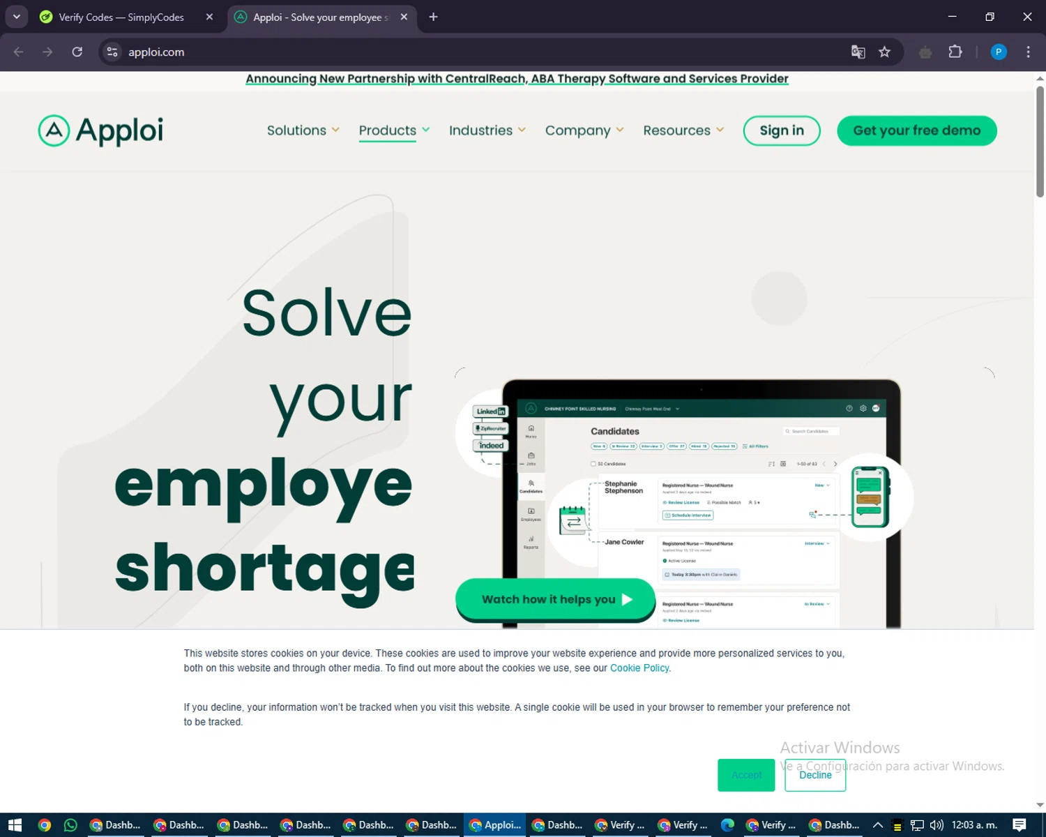 Marlo Beauty Supply promo code screenshot showing code SAVE applied at Marlo Beauty Supply checkout page. Uploaded by SimplyCodes community member WiseVoyager5148 on Mar 15, 2025