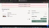 ANDREA10 coupon verification screenshot