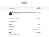Welcome20 coupon verification screenshot