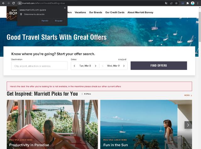 Marriott Bonvoy Boutiques checkout page showing Marriott Bonvoy Boutiques promo code box | Screenshot taken by SimplyCodes community member on Mar 7, 2022