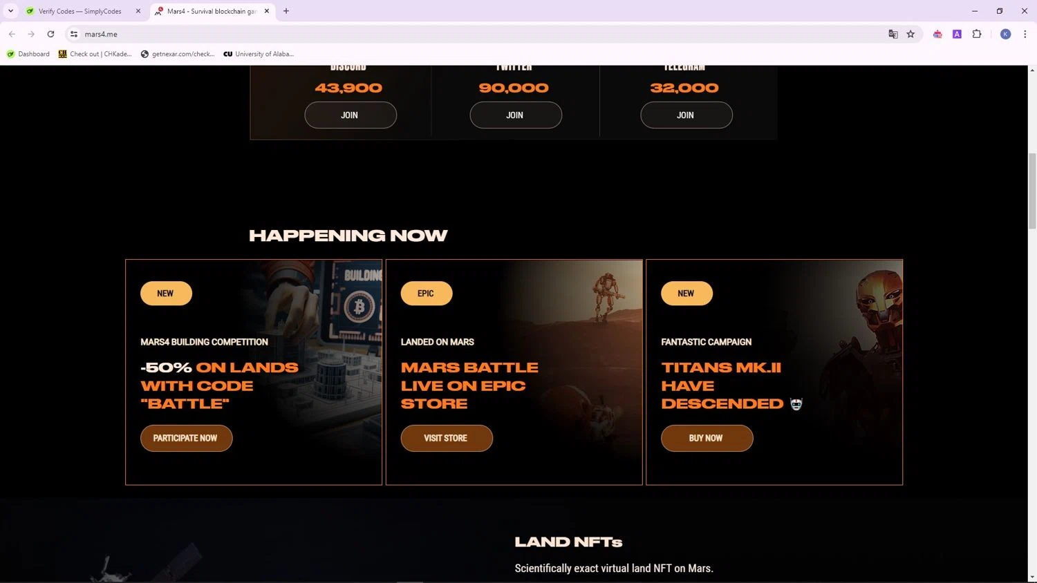 Mars4 checkout page showing Mars4 promo code box | Screenshot taken by SimplyCodes community member on Jul 9, 2024