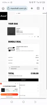 BKQ6LRX33N coupon verification screenshot