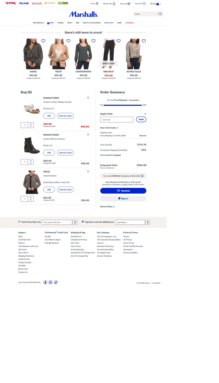 Marshalls Promo Codes 20 Off December 2023