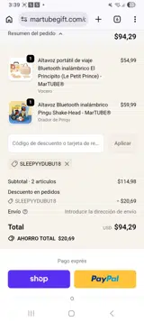 Sleepyydubu18 coupon verification screenshot
