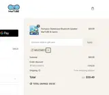 WELCOME15 coupon verification screenshot