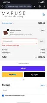 fb2025 coupon verification screenshot