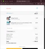 WELCOME736 coupon verification screenshot