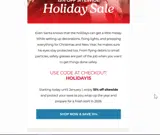 holiday15 coupon verification screenshot