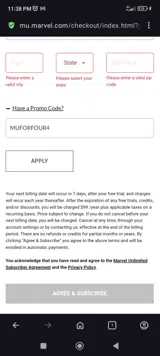 MUFORFOUR4 coupon verification screenshot