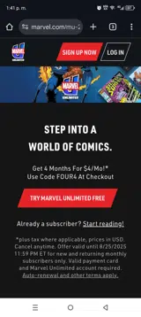 FOUR4 coupon verification screenshot
