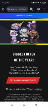 Cyber25 coupon verification screenshot