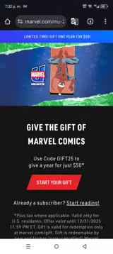 GIFT25 coupon verification screenshot