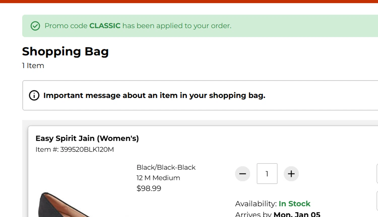 Maryland Square promo code screenshot showing code CLASSIC applied at Maryland Square checkout page. Uploaded by SimplyCodes community member CouponAce3224 on Dec 29, 2025