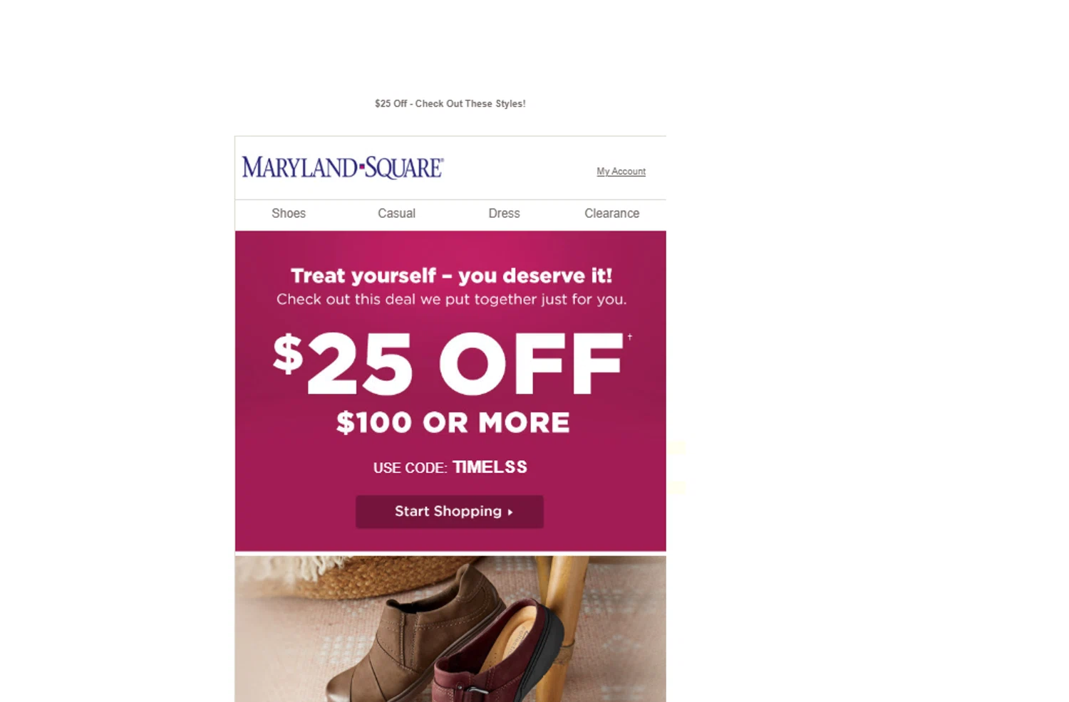 Maryland Square promo code screenshot showing code TIMELSS applied at Maryland Square checkout page. Uploaded by SimplyCodes community member DORIANGEL on Dec 30, 2025