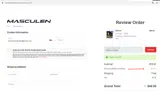 MASCULEN20 coupon verification screenshot