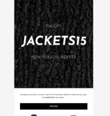 JACKETS15 coupon verification screenshot