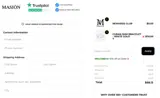 WELCOME10 coupon verification screenshot