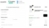 WELCOME15 coupon verification screenshot