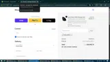 WELCOME15 coupon verification screenshot