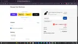 WELCOME15 coupon verification screenshot