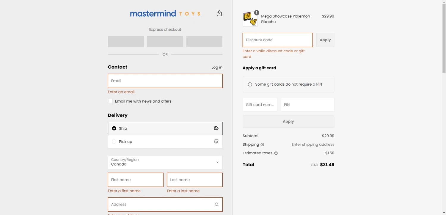 Mastermind Toys promo code screenshot showing code GRANDBTSLEGO applied at Mastermind Toys checkout page. Uploaded by SimplyCodes community member SilverChaser3269 on Sep 3, 2025