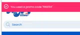 HIPHOP coupon verification screenshot