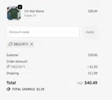 DIEGOFC5 coupon verification screenshot