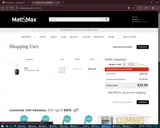 Mat&Max coupon verification screenshot