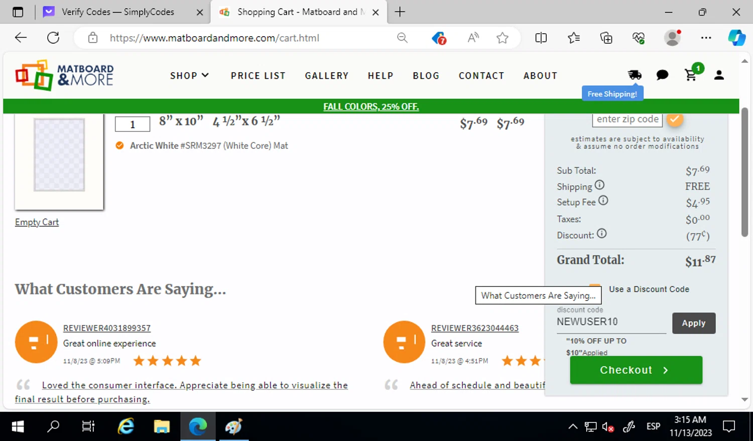 Matboard and More Discount Codes 10 Off Coupons in August 2024